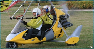  Vuelo en multieje basculanle ULM o autogiro en el 02